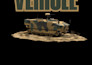 model realistic military vehicle for VR simulation, games and film production